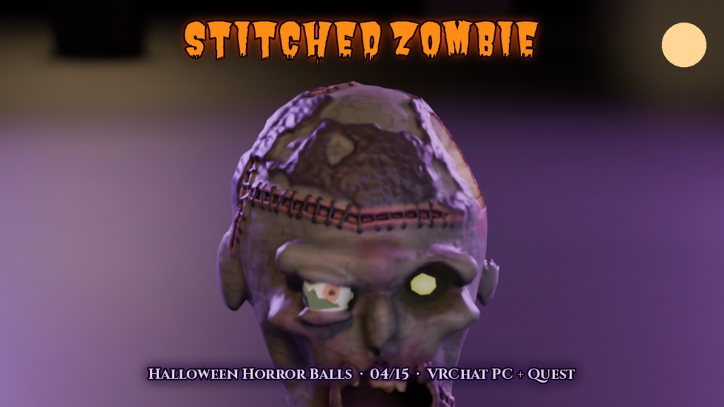 【VRChat PC+Quest】ハロウィン・ホラーボール15種 Halloween Horror Balls