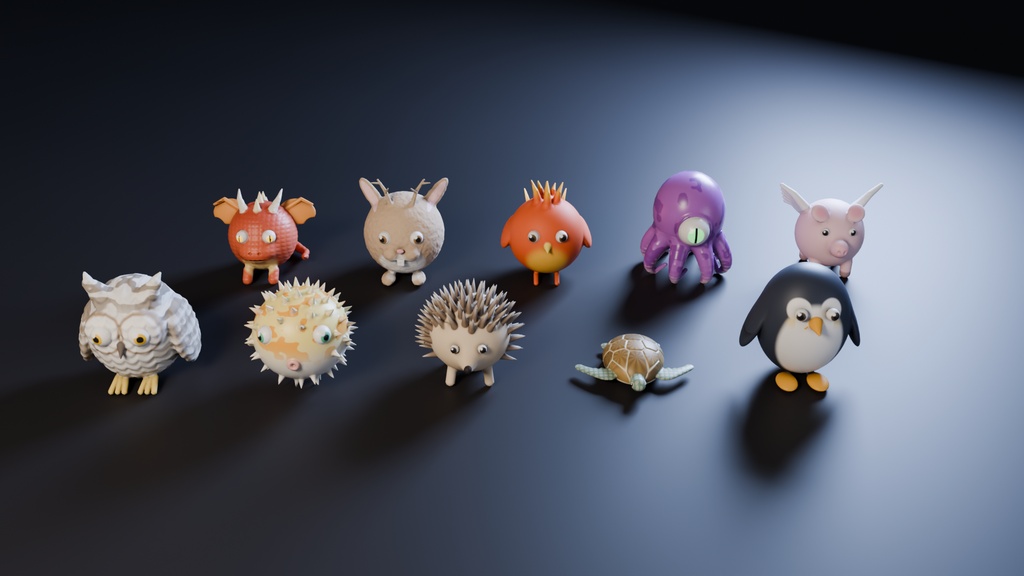 【VRChat PC+Quest】アニマルボール50種 Animal Balls
