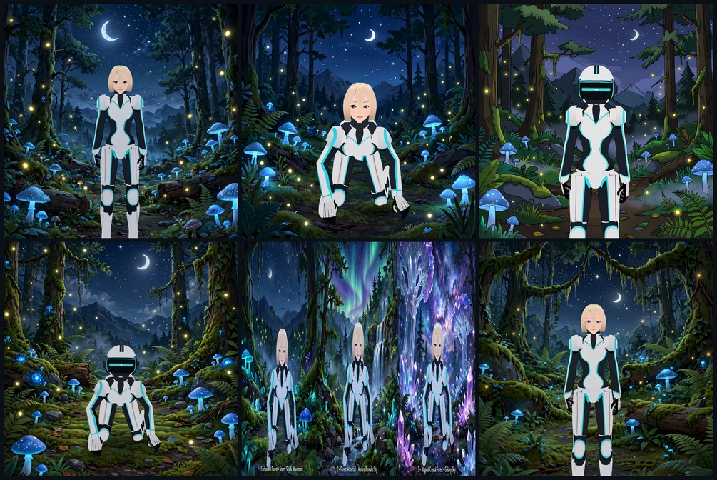 VRChat 3Dアバター SCI-FI SUIT v1.3 - 7ジェスチャー + 5固定ポーズ + 3ダンス + 6エモート + 27表情 + 15口パク | PC + Quest GOOD ✨ 特別機能 - 着脱式ヘルメット