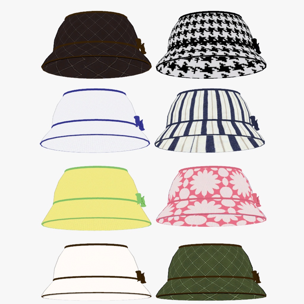 【VR Chat】シンプルバケットハット