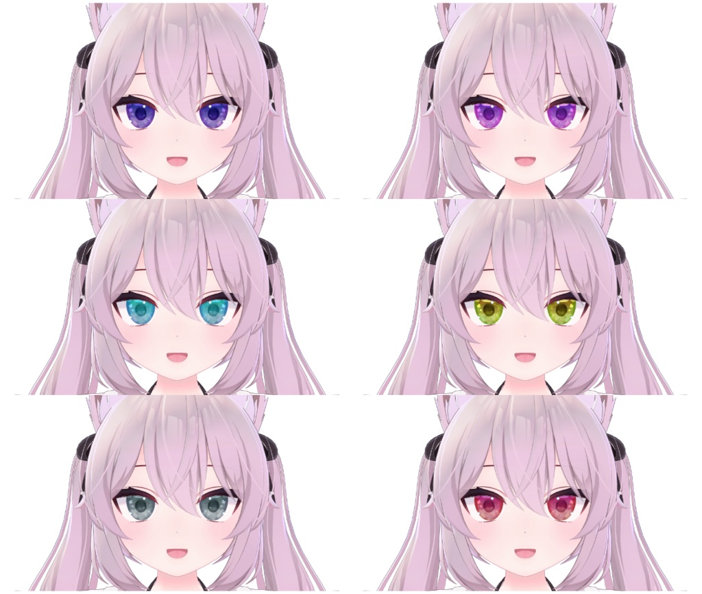 【カリンちゃん対応】あじさいアイテクスチャ