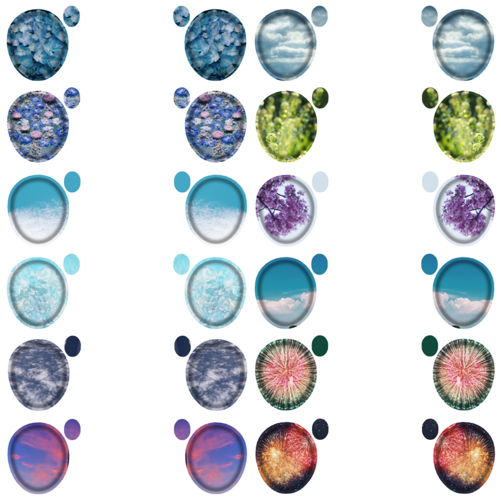 【カリン対応】映りこみ・ニュアンスアイテクスチャ(無料版あり)