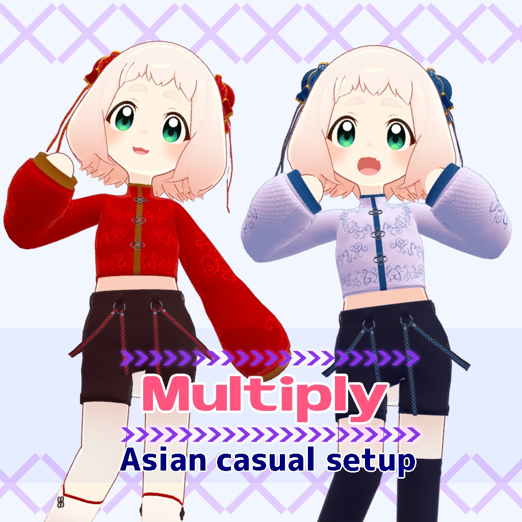 【ロポリこん対応】Multiply - Asian casual setup -
