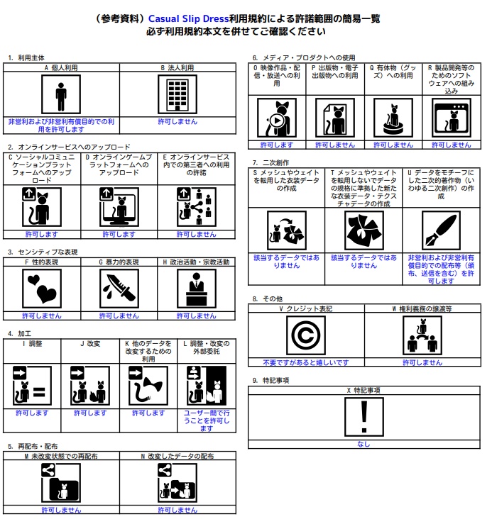 【ロポリこん対応】Casual Slip Dress
