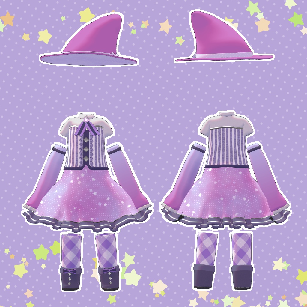 【ティグリなす/ロポリこん対応】ちっちゃな魔女さん - little witch -