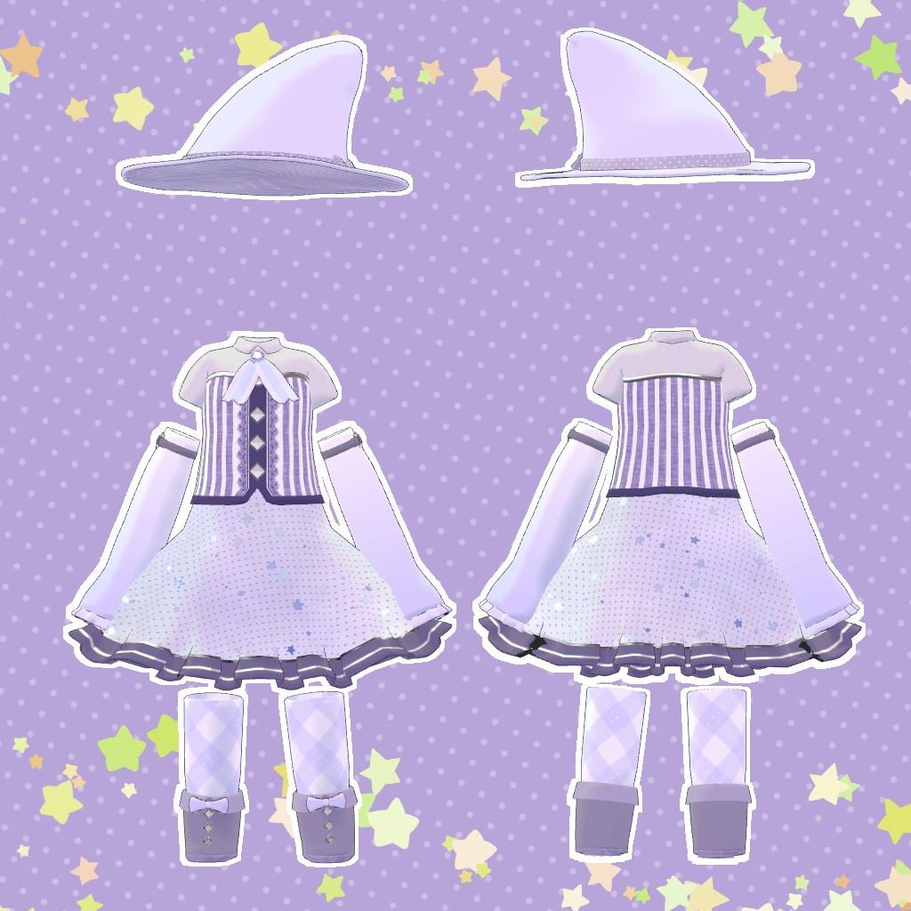 【ティグリなす/ロポリこん対応】ちっちゃな魔女さん - little witch -