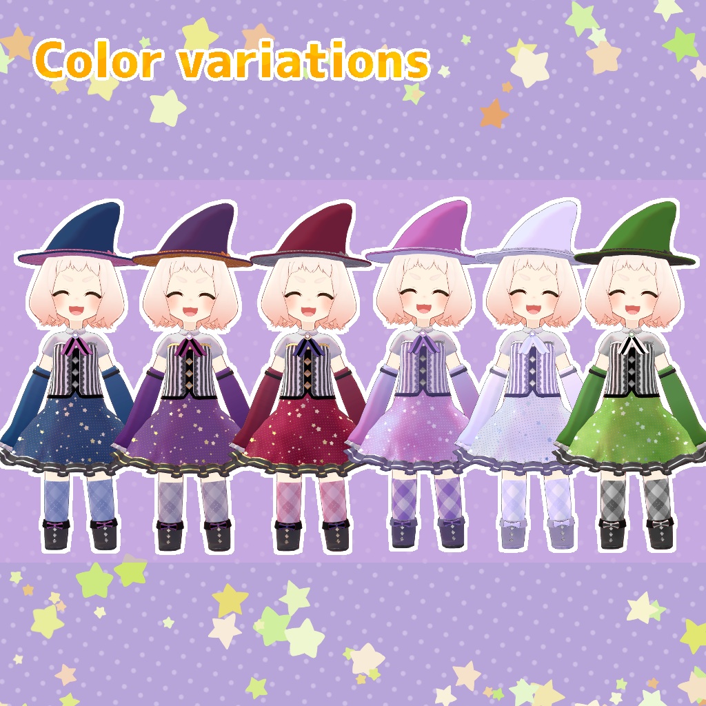 【ティグリなす/ロポリこん対応】ちっちゃな魔女さん - little witch -