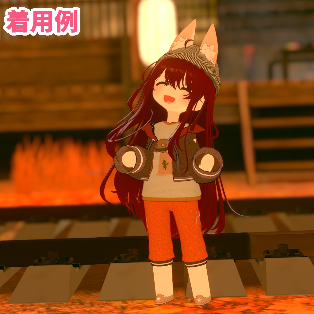 【ロポリこん対応】キャトられフーディー