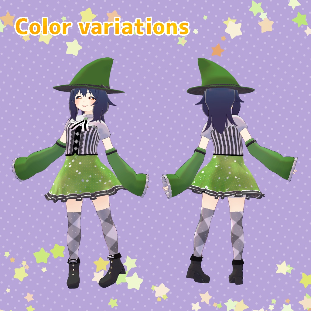 【おうしゃま対応】ちっちゃな魔女さん - little witch -