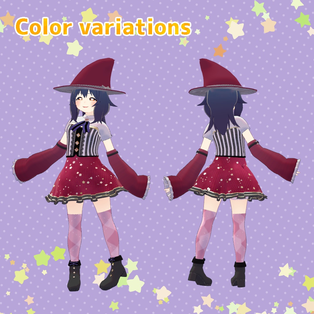 【おうしゃま対応】ちっちゃな魔女さん - little witch -