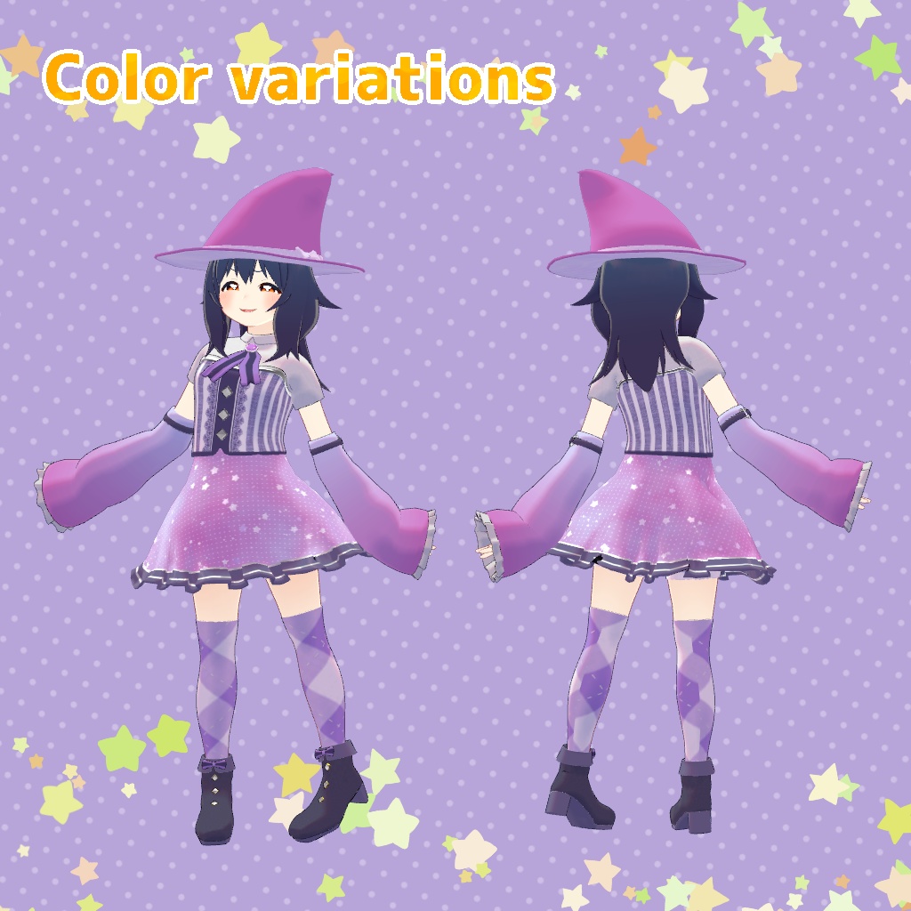 【おうしゃま対応】ちっちゃな魔女さん - little witch -