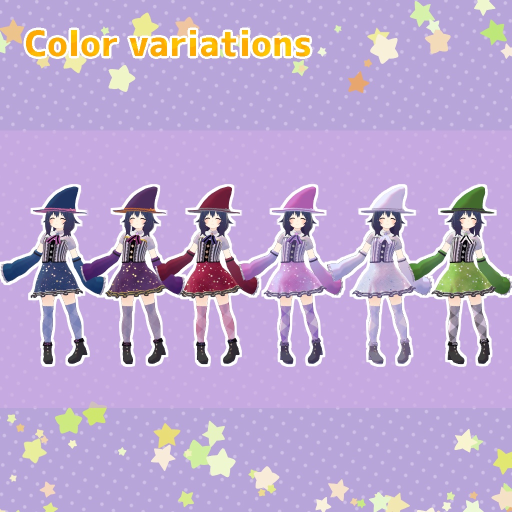 【おうしゃま対応】ちっちゃな魔女さん - little witch -