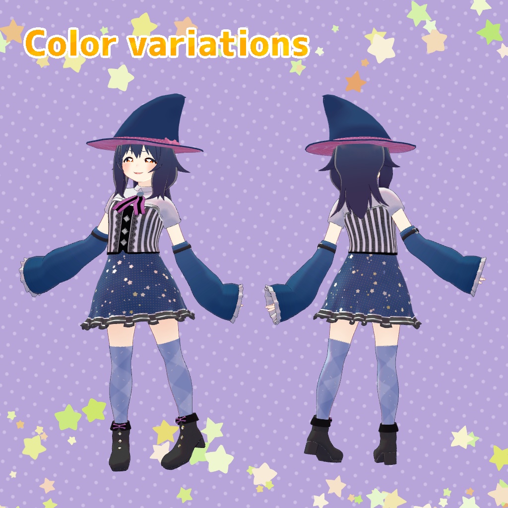 【おうしゃま対応】ちっちゃな魔女さん - little witch -