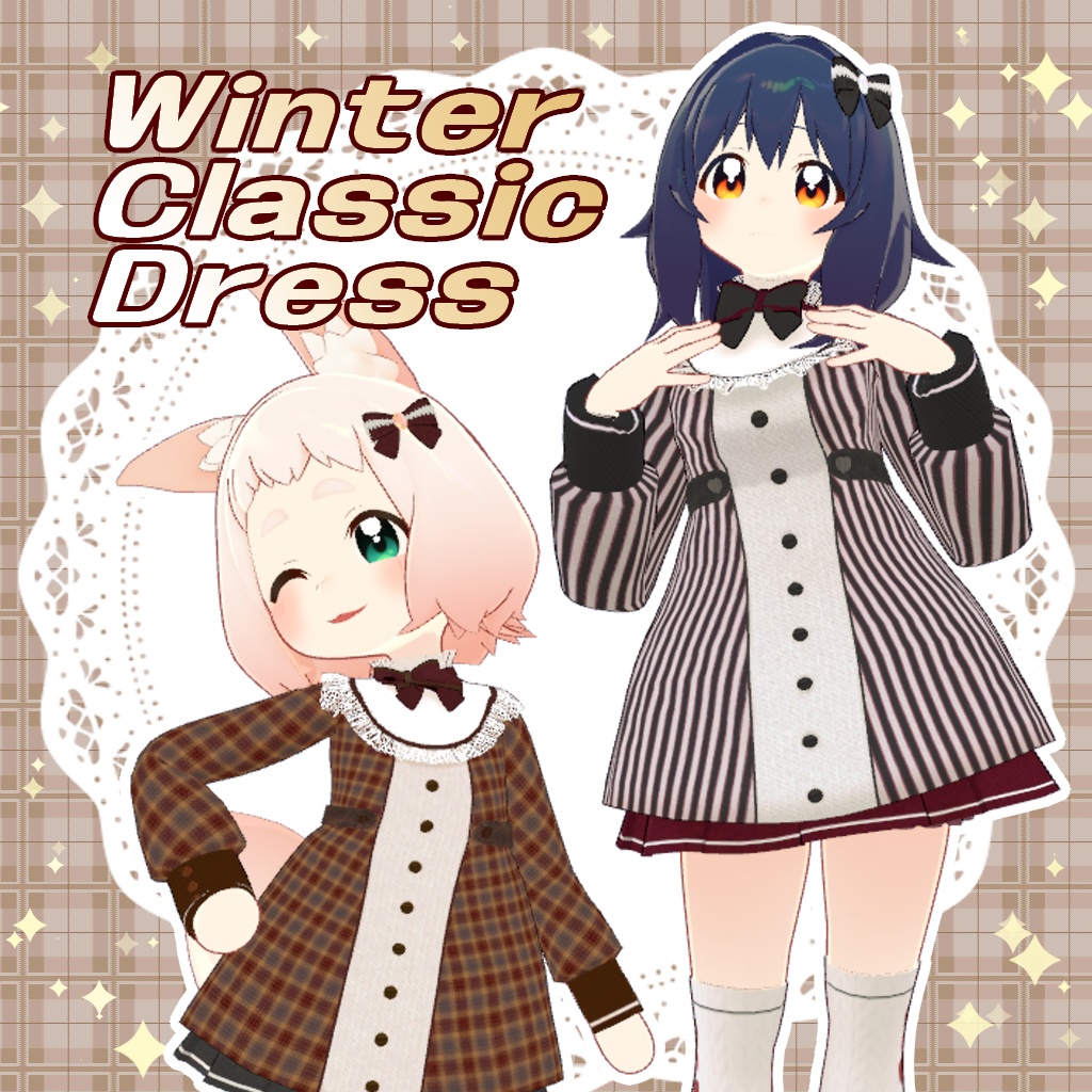 【ロポリこん・おうしゃま対応】Winter Classic Dress