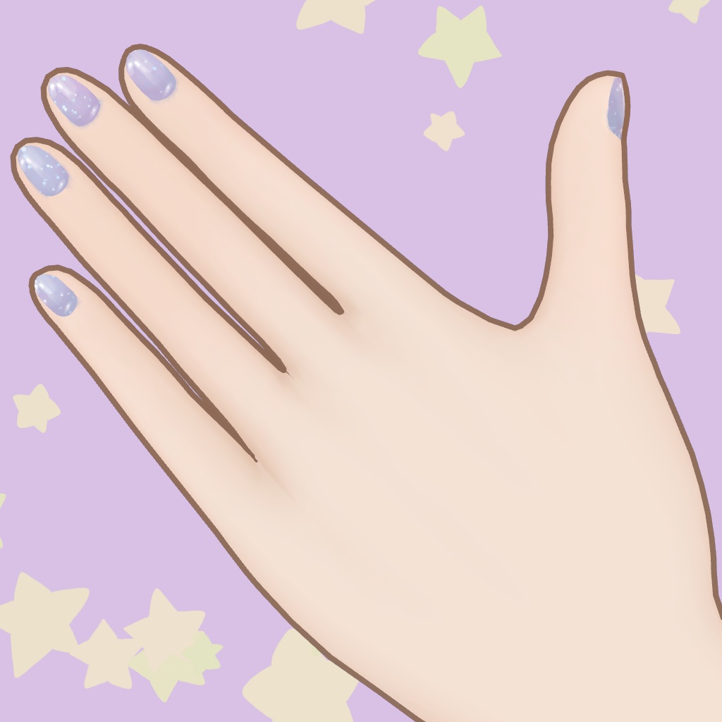 【しらつめ対応】Juicy Nails texture