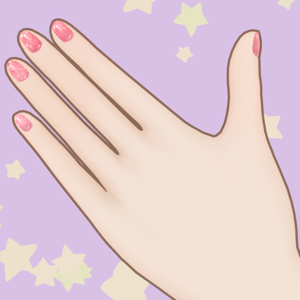 【しらつめ対応】Juicy Nails texture