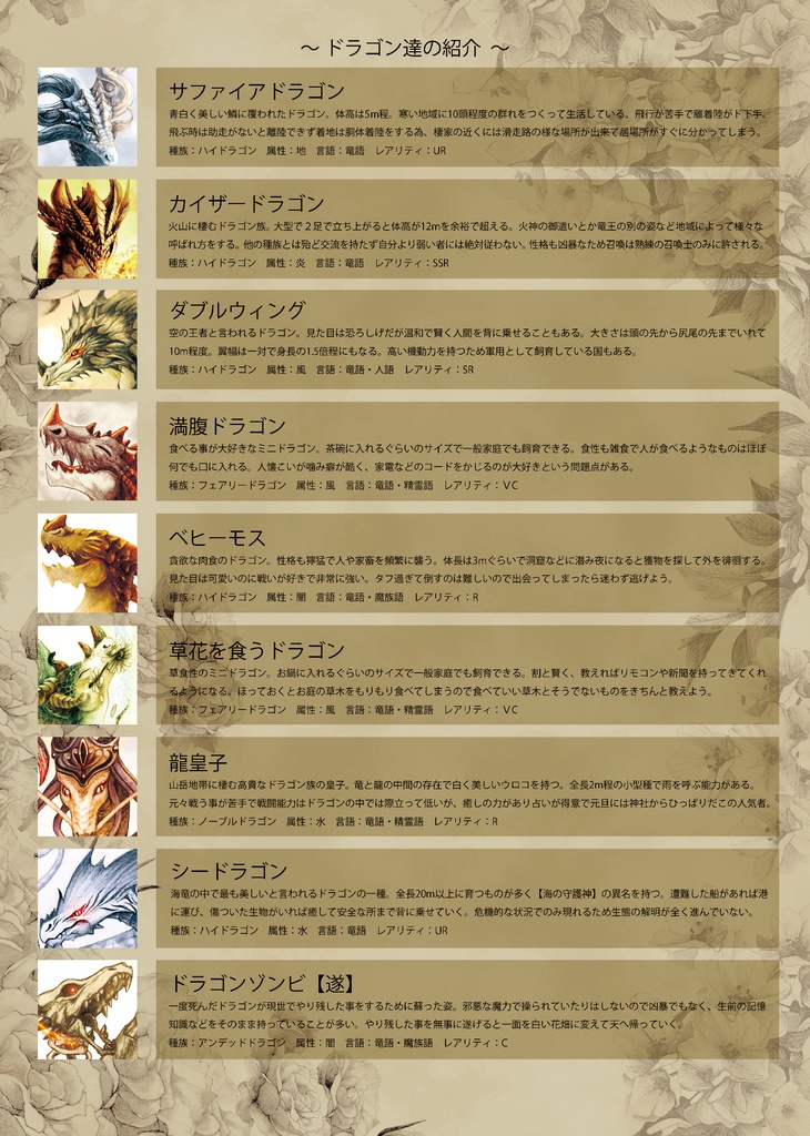 ドラゴン画集総集編Ⅱ