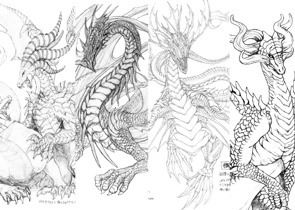 ラフスケッチ集2冊分