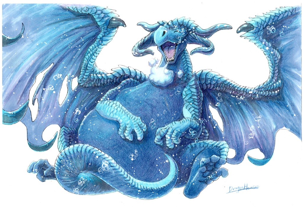 【ラフ原画】まんぷくドラゴン