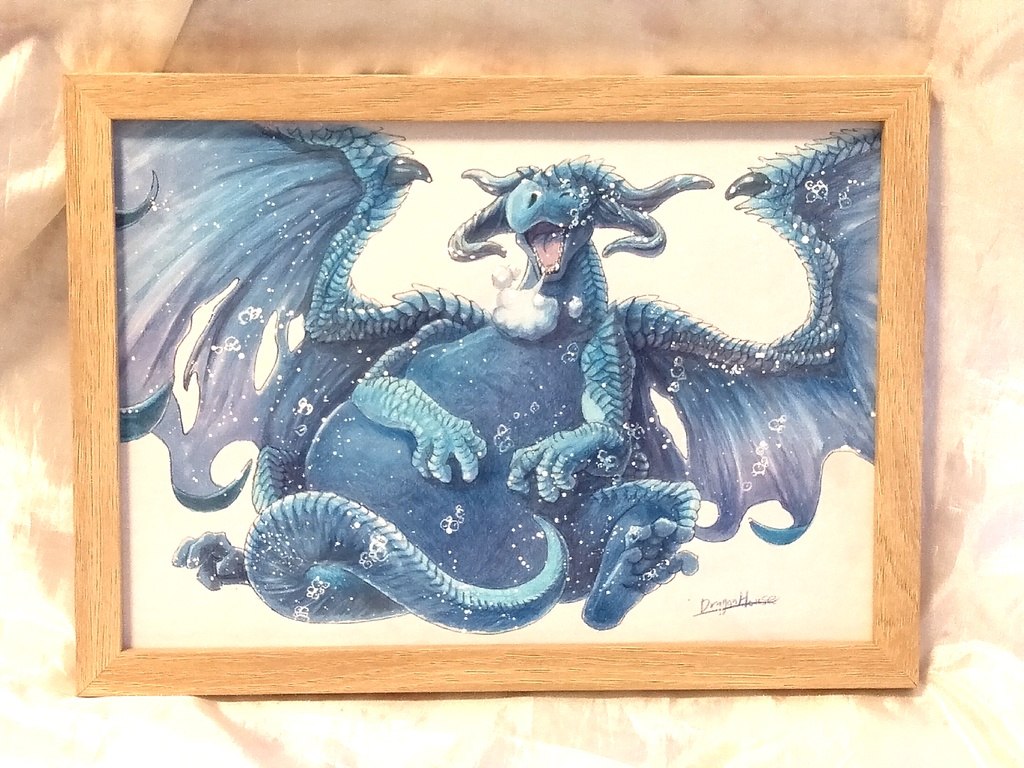 【ラフ原画】まんぷくドラゴン