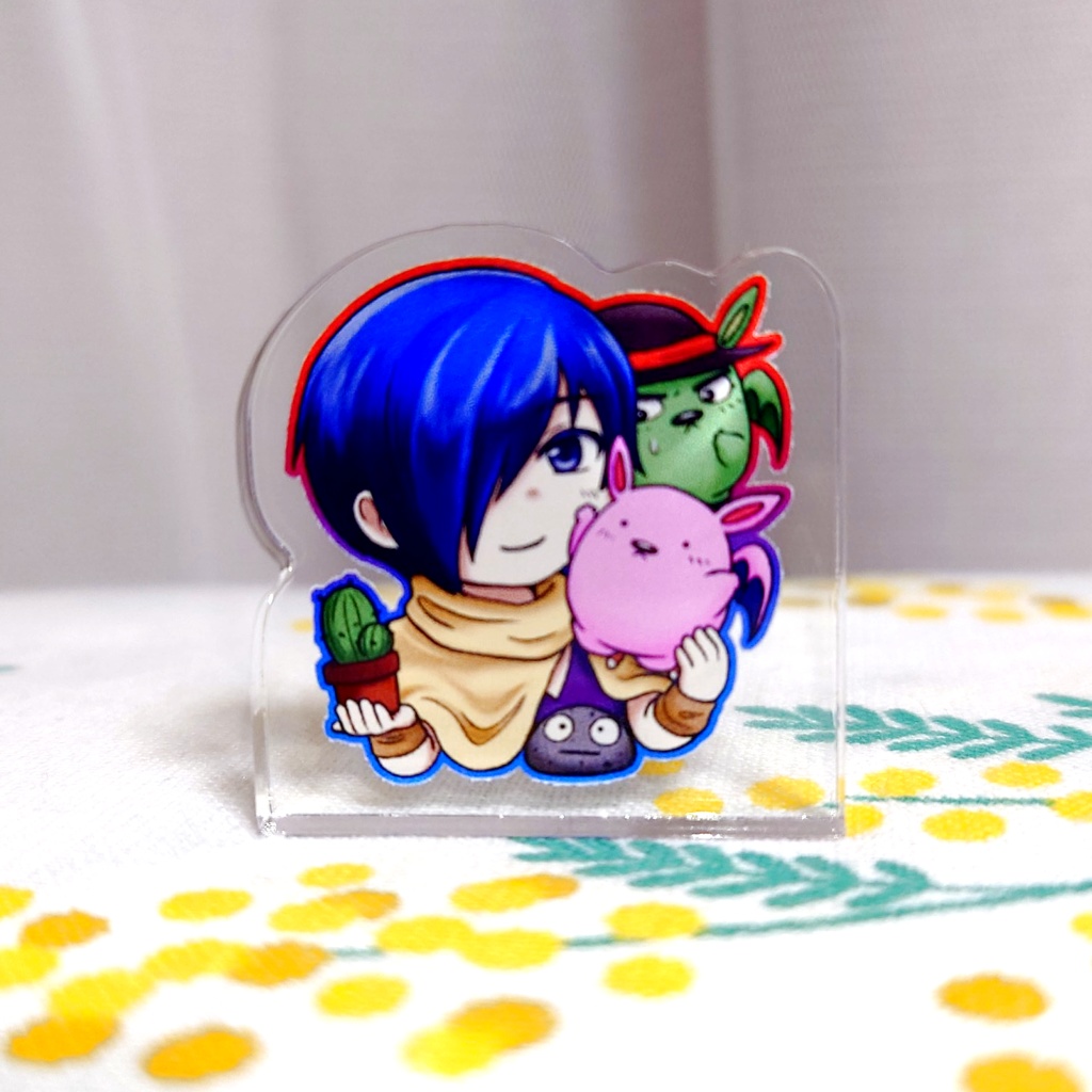 おともだちアクリルスタンド　アラシヤマ＆テヅカ＆ウィロー＋α