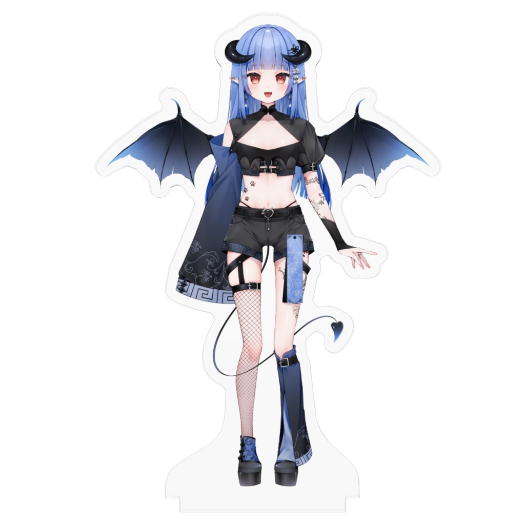 碧乃よるネームロゴ入りアクリルスタンド