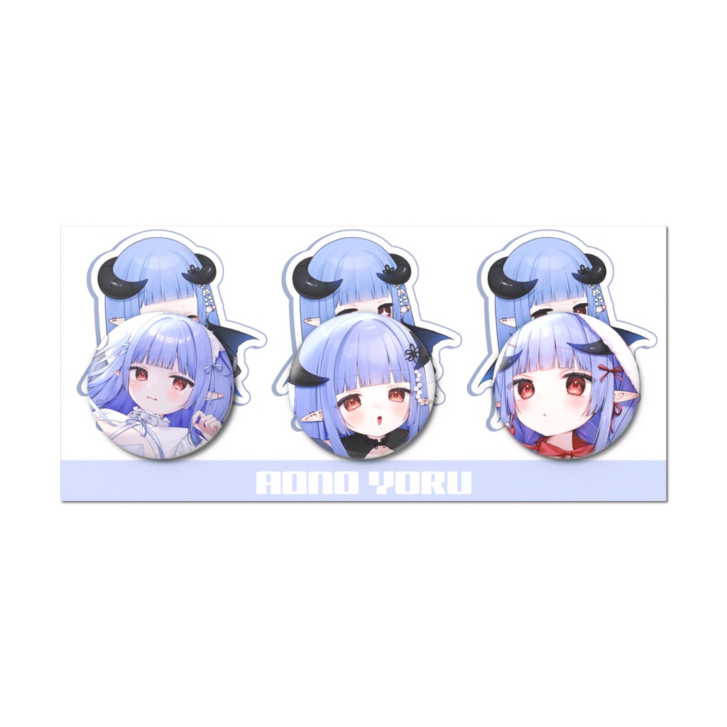 みこ酢さん描き下ろし缶バッジセット