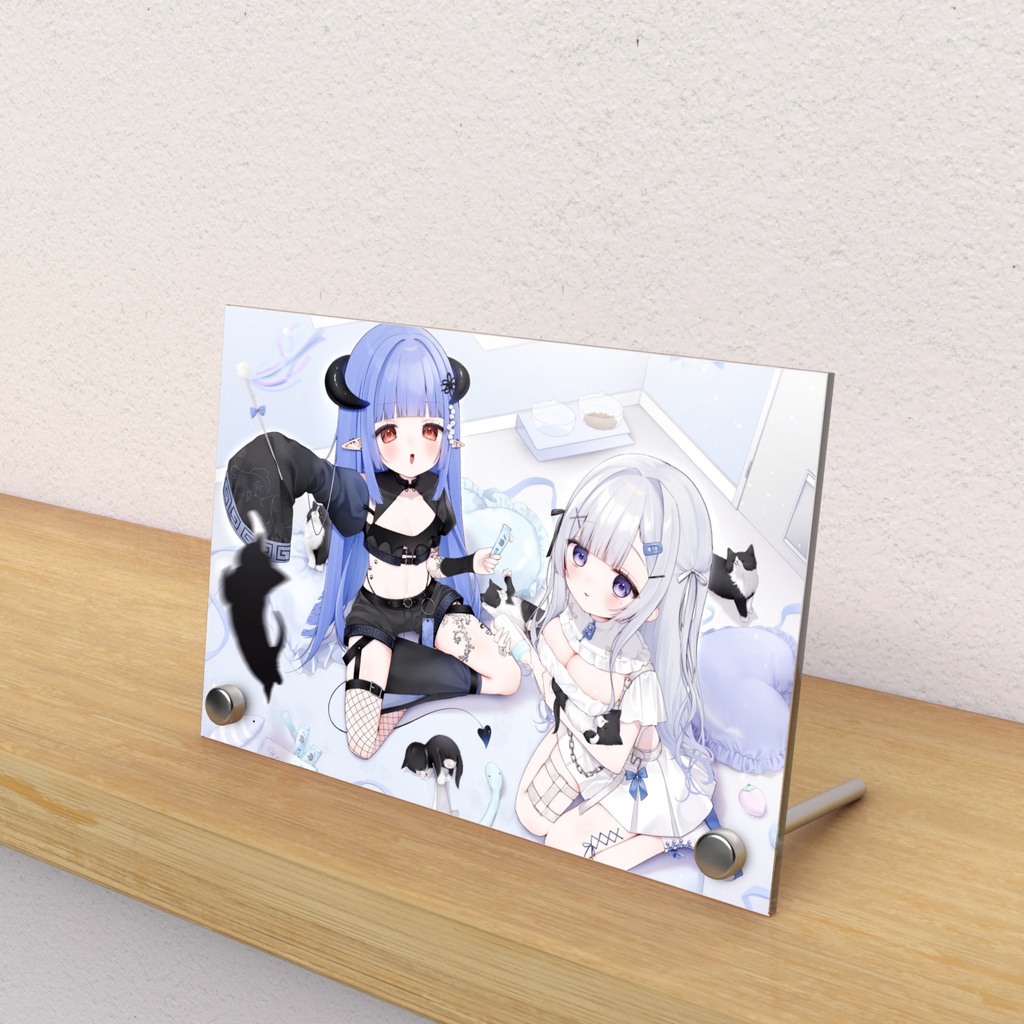 2周年記念アクリルパネル