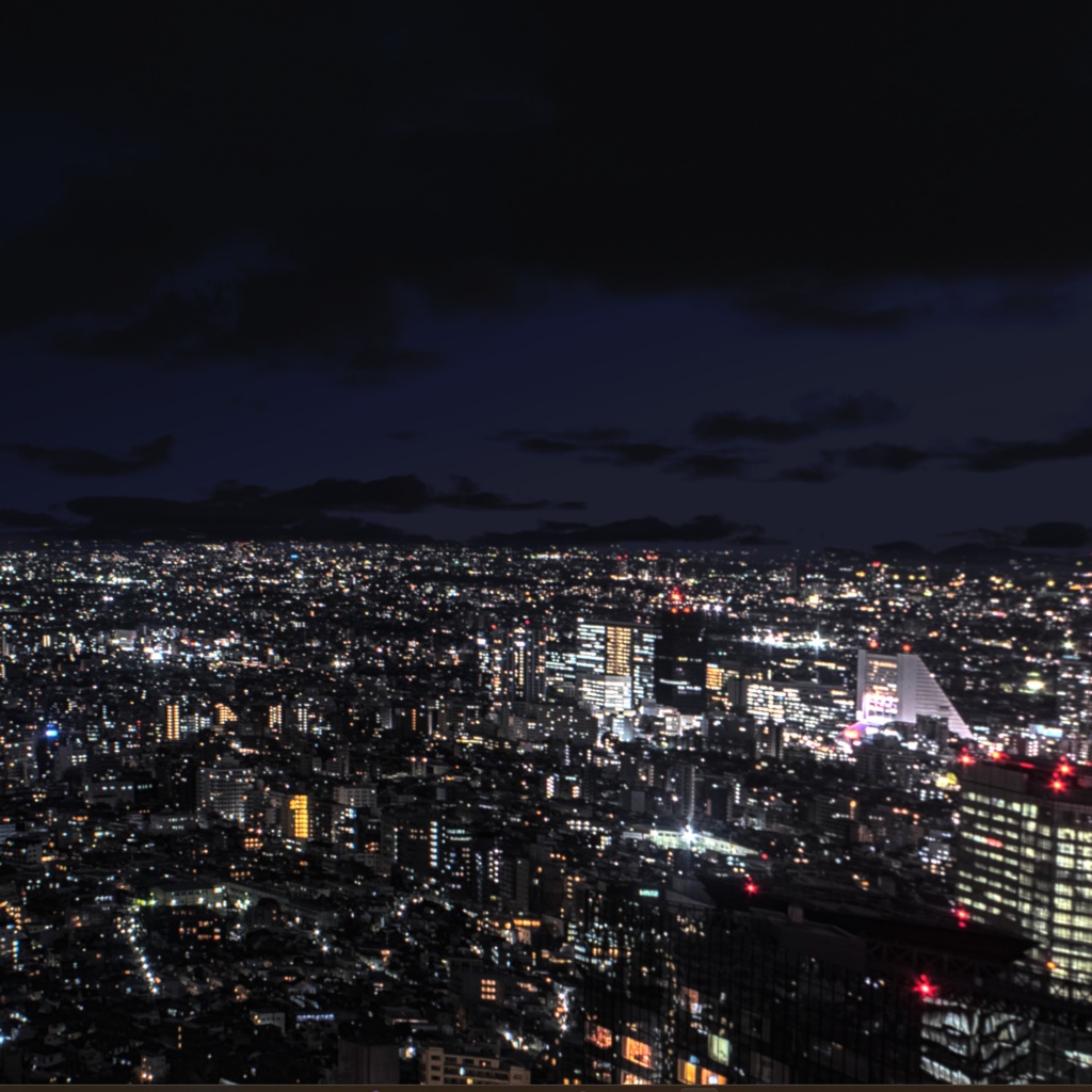 【8k夜景Skybox】ラグジュアリー夜景パノラマ・高級マンション風