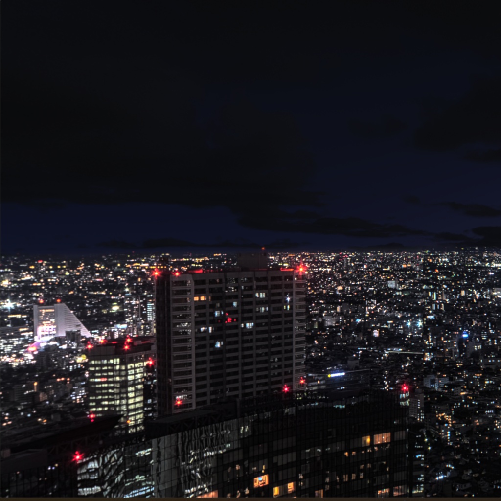 【8k夜景Skybox】ラグジュアリー夜景パノラマ・高級マンション風