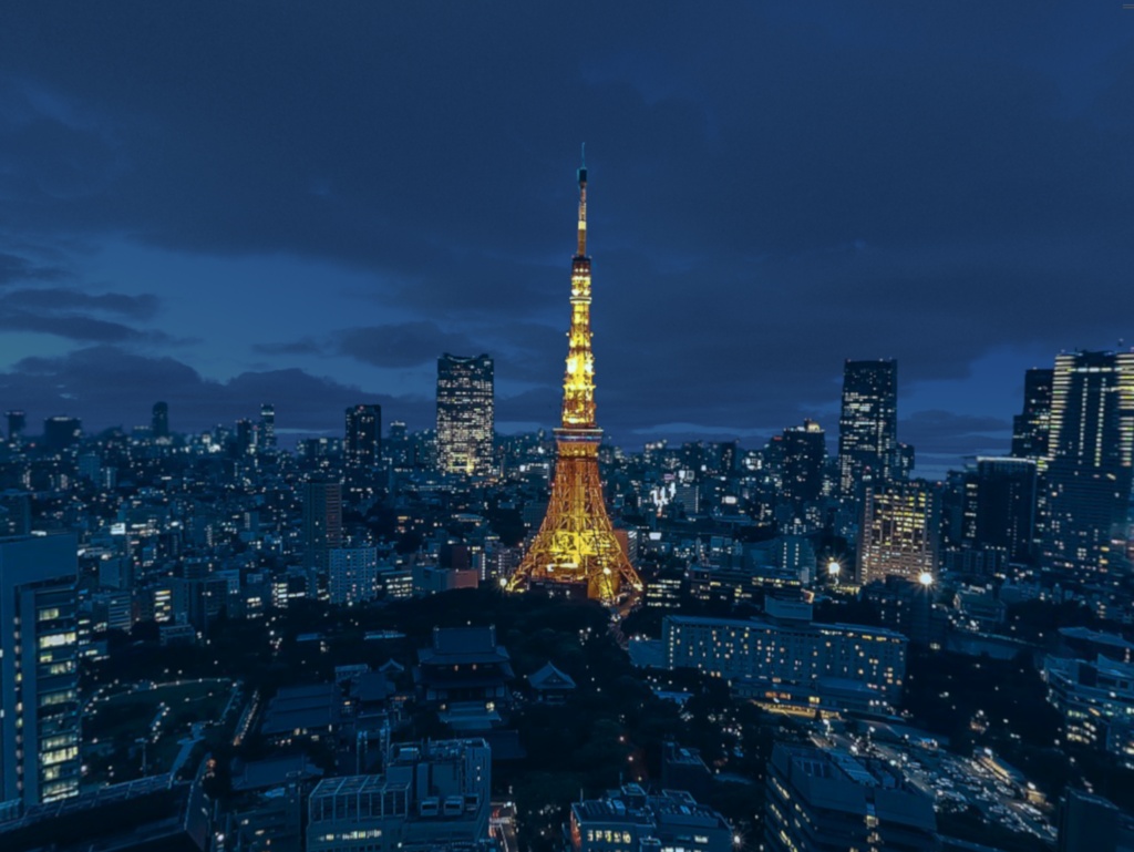 【発売記念セール!】Skybox 東京Bluehour シネマティック夜景スカイボックス
