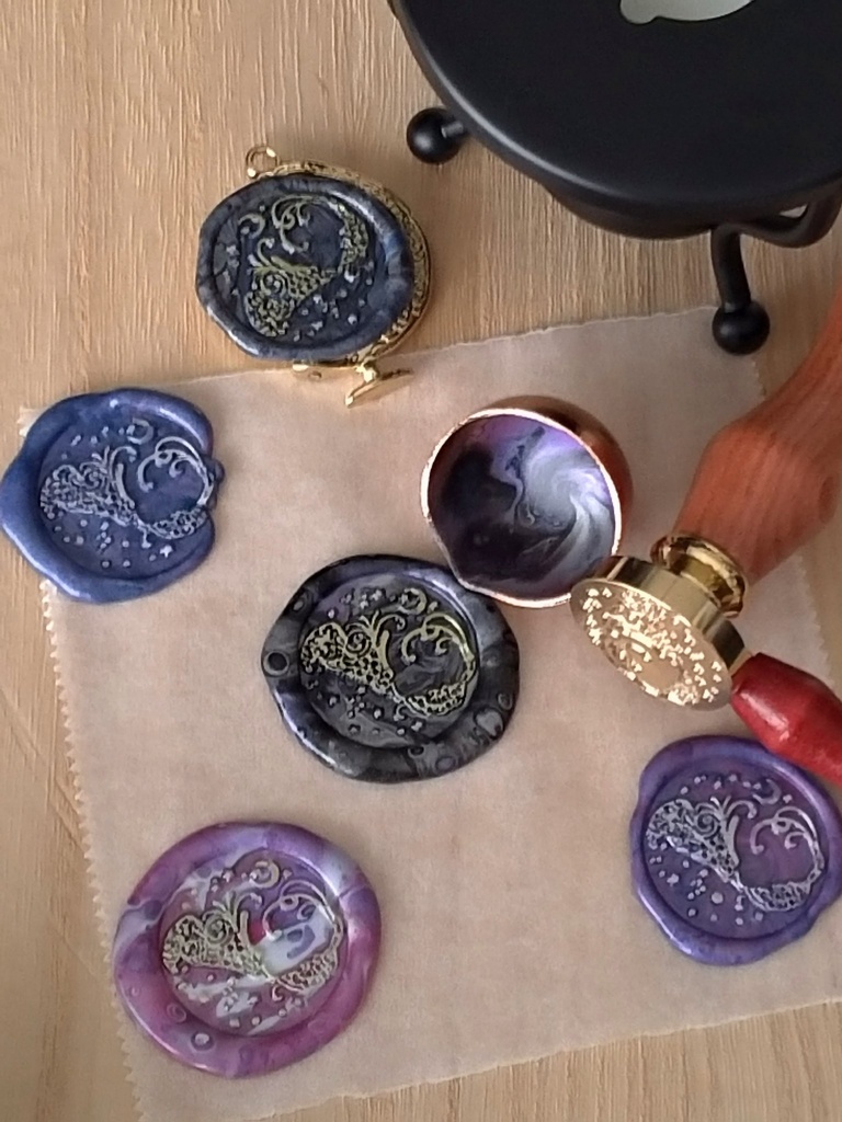 オリオン座と剣鬼のシーリングスタンプ