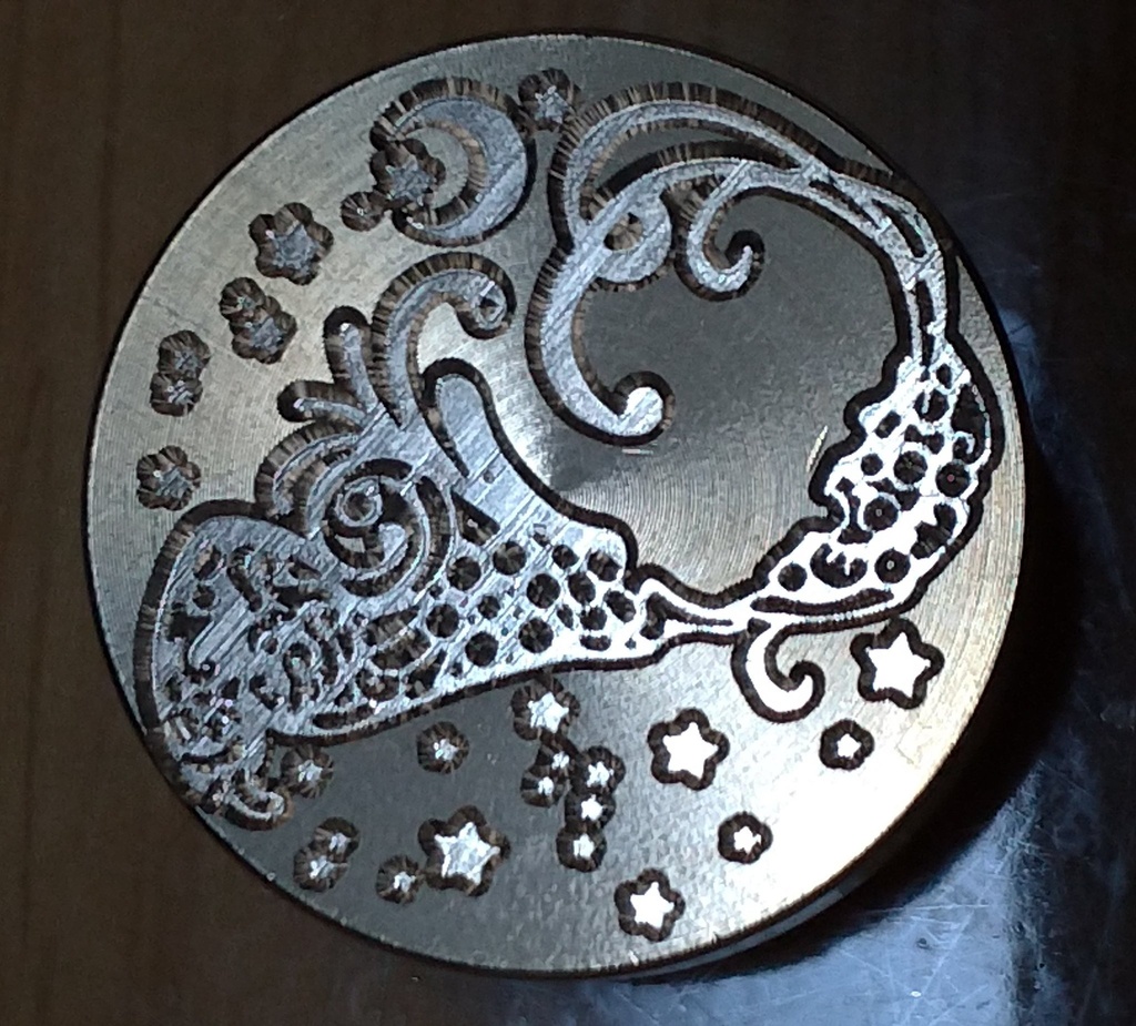 オリオン座と剣鬼のシーリングスタンプ