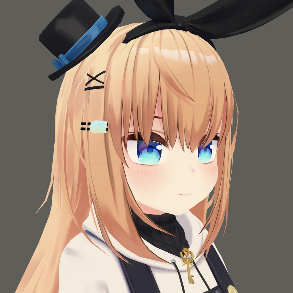 【3アバター対応】琥珀糖のヘアピン