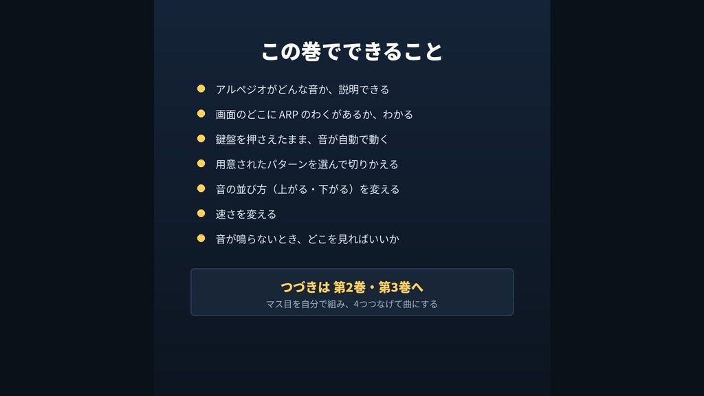 超超超!初心者のためのAvenger 2 アルペジエーター ガイド【第1巻】- 無料版