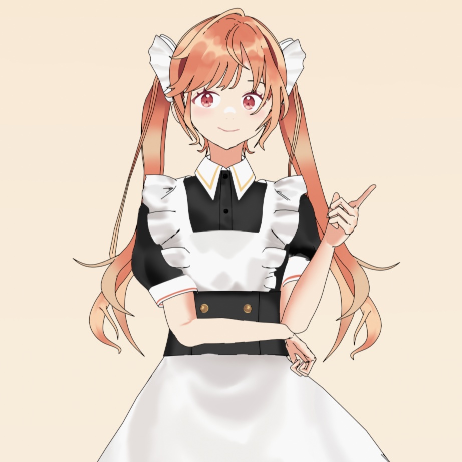 オリジナル3Dモデル「アリサ」
