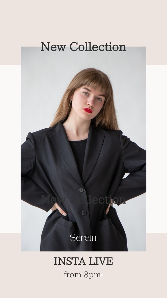 【アパレル・美容向け】魅られるInstagramストーリーズテンプレ9点SET