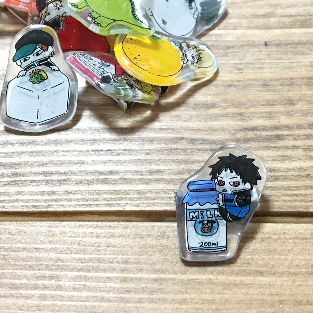WTプラバンバッジ 風間さん