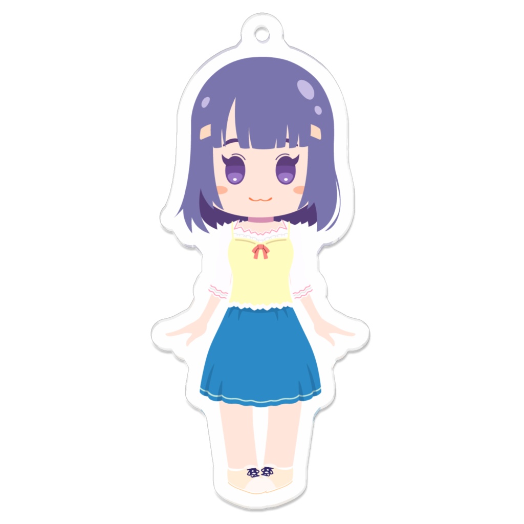 瀬沢かなえの私服 アクリルキーホルダー その1