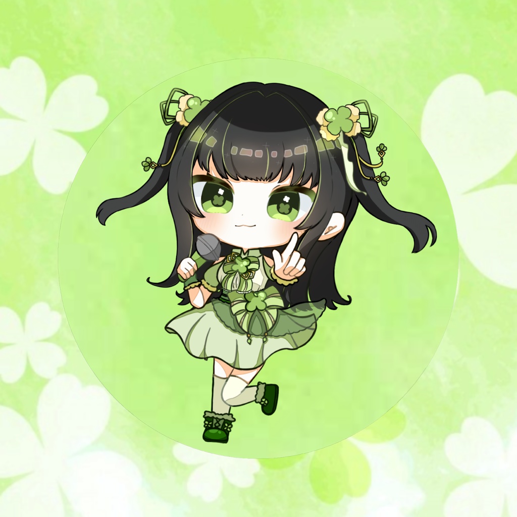 四葉ゆな 缶バッジ