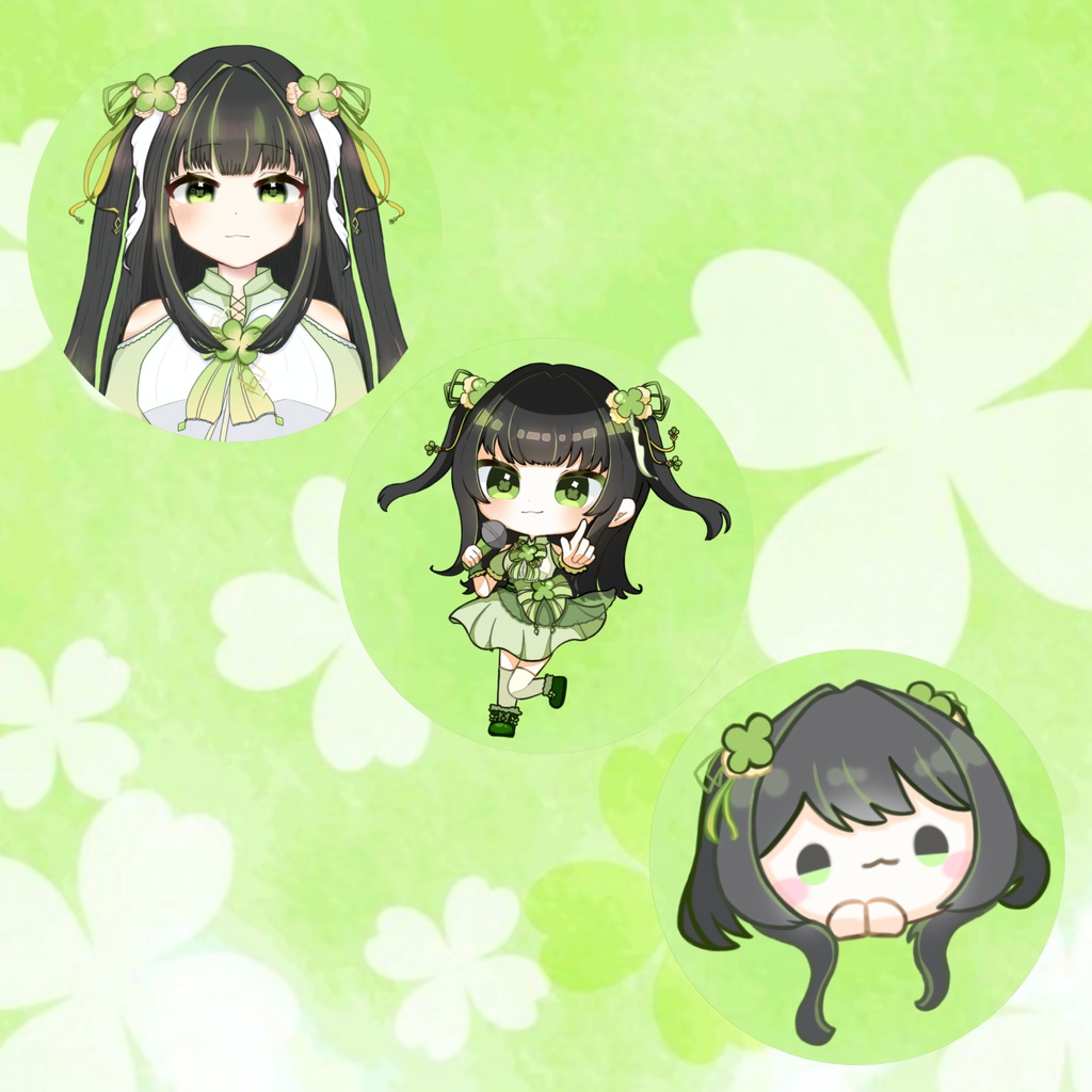 四葉ゆな 缶バッジ