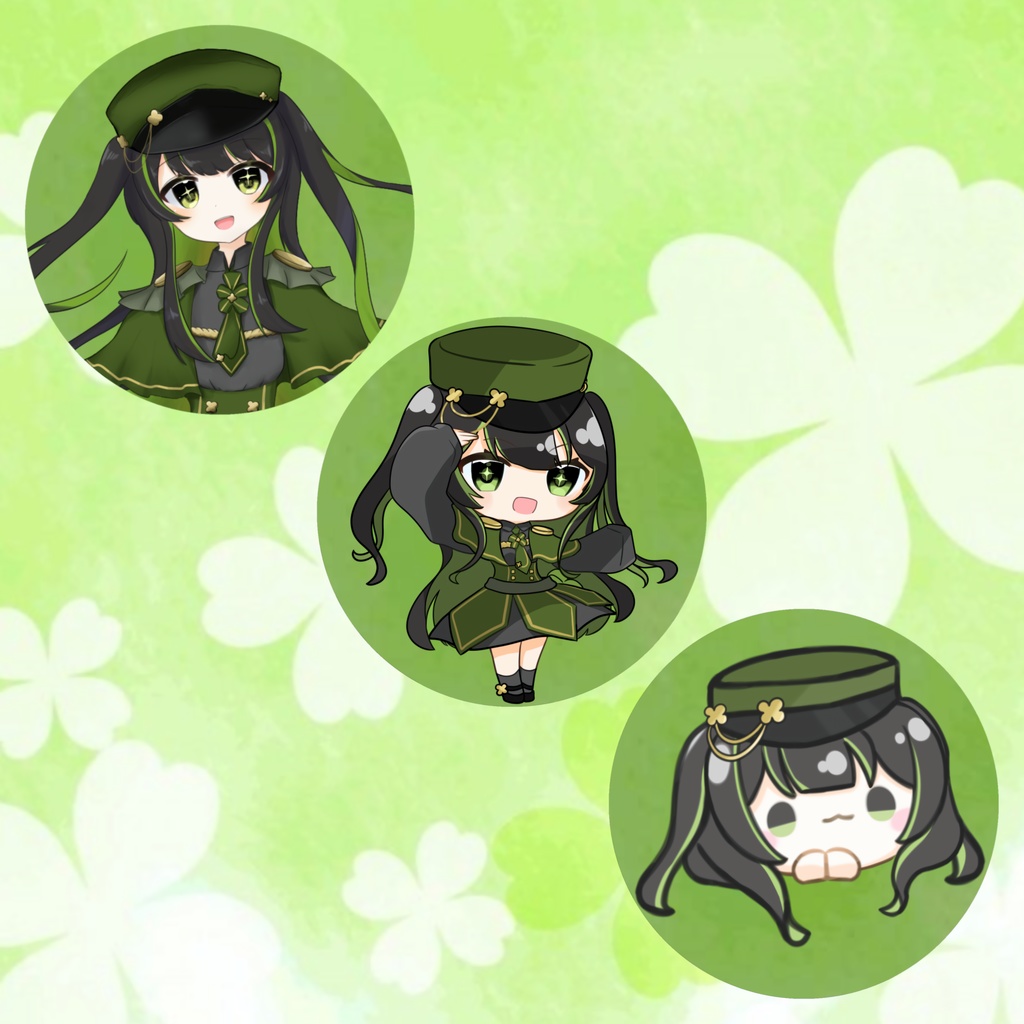 四葉ゆな 缶バッジ