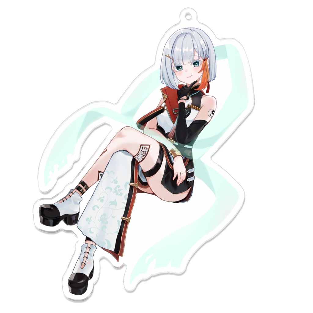 〖シロナ〗アクリルキーホルダー