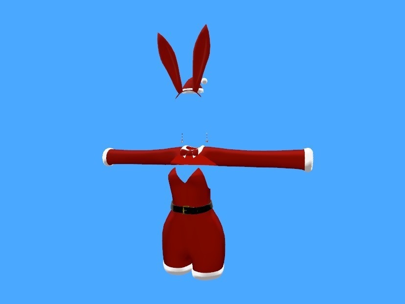 【舞夜ちゃん専用】サンタばにー【無料】