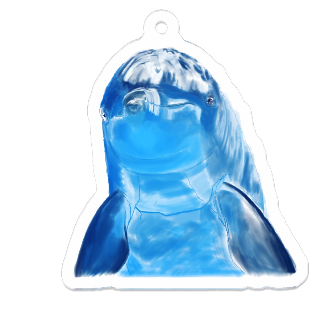 イルカキーホルダー