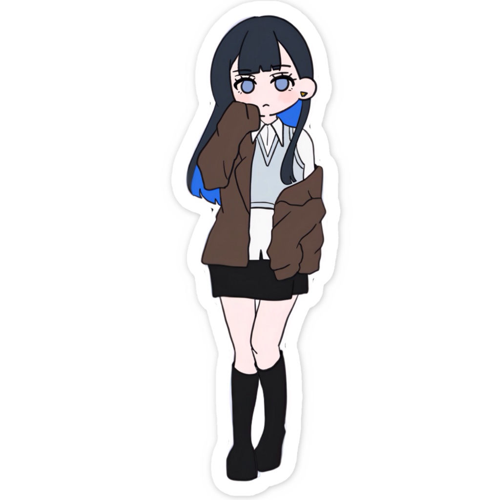 こまるのステッカー