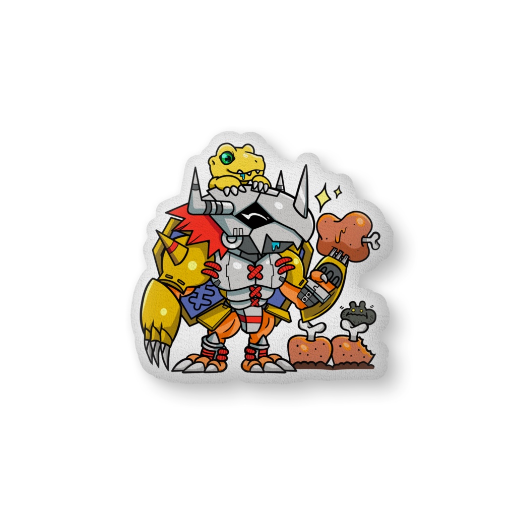 【pixivFACTORY】ウォーグレイモンくっしょん