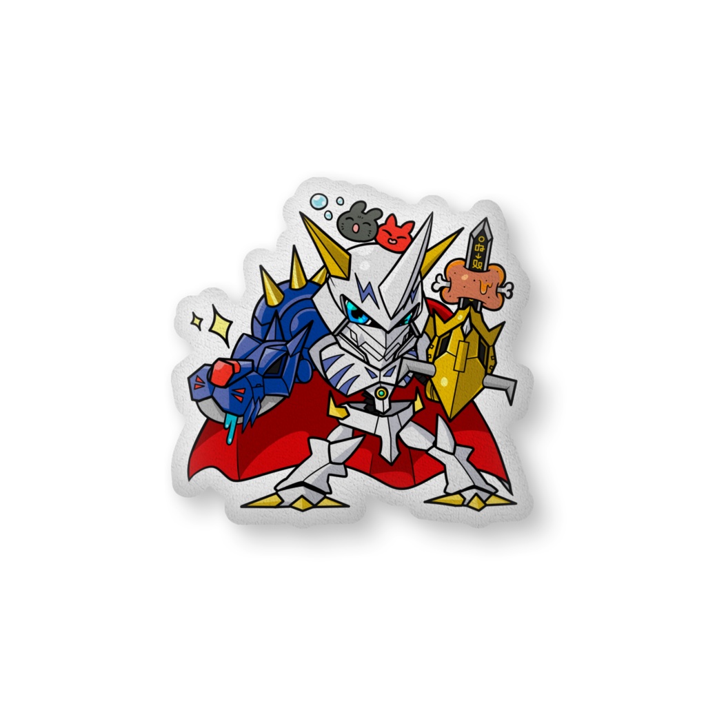 【pixivFACTORY】オメガモンくっしょん