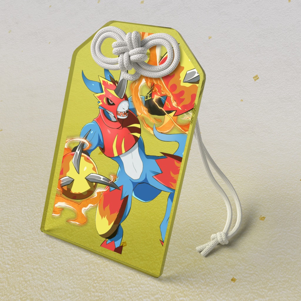 【pixivFACTORY】デジモンアクリルお守り