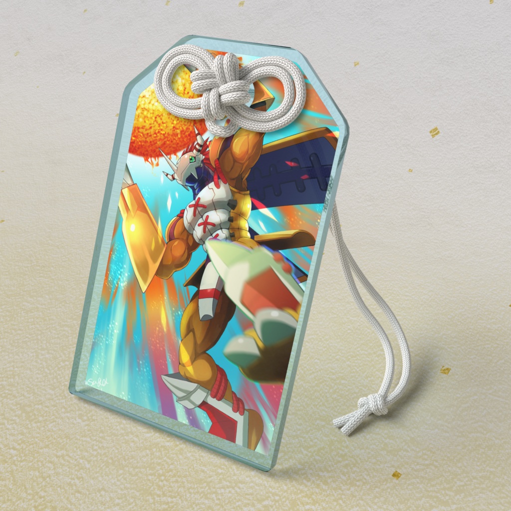 【pixivFACTORY】デジモンアクリルお守り